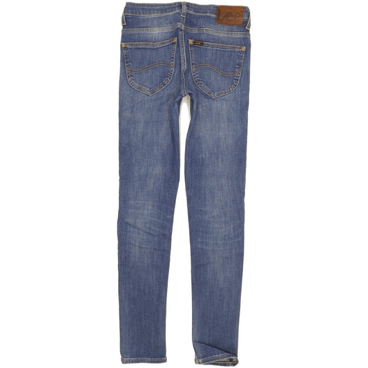 Lee Scarlett Women Blue Skinny Slim Stretch Jeans W28 L31