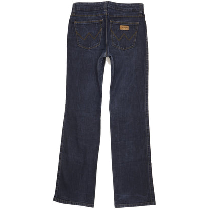 Wrangler Men Blue Bootcut Slim Stretch Jeans W28 L31