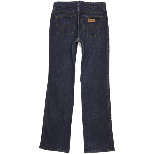 Wrangler Men Blue Bootcut Slim Stretch Jeans W28 L31