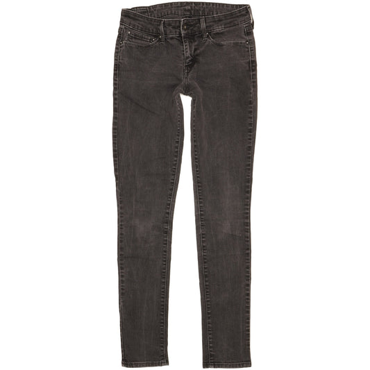 Levi's Women Black Skinny Slim Stretch Jeans W28 L32