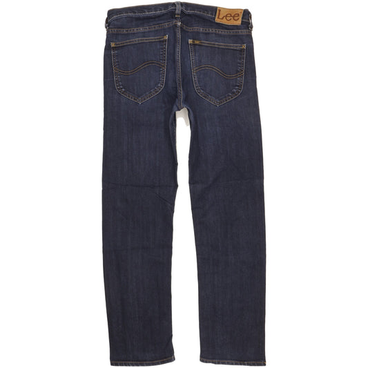 Lee Daren Men Blue Straight Slim Stretch Jeans W31 L30
