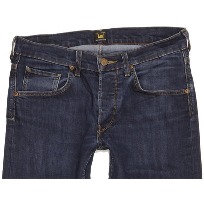 Lee Daren Men Blue Straight Slim Stretch Jeans W31 L30