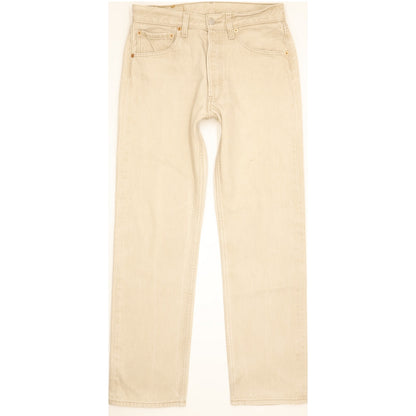 Levi's 501 Men Beige Straight Regular Jeans W31 L30