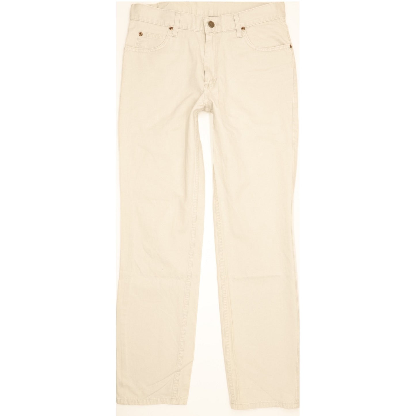 Lee Brooklyn Men Beige Straight Regular Jeans W31 L31