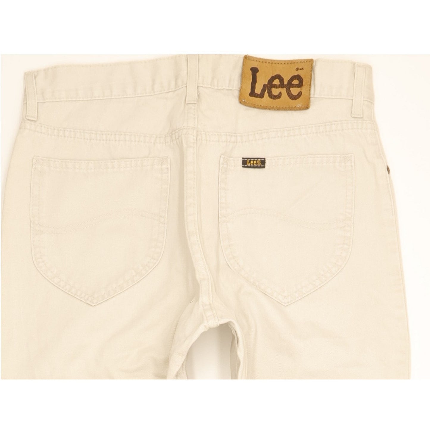 Lee Brooklyn Men Beige Straight Regular Jeans W31 L31