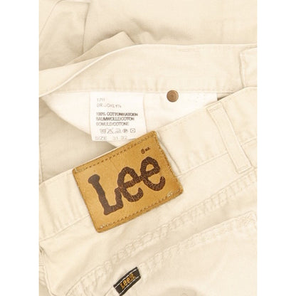 Lee Brooklyn Men Beige Straight Regular Jeans W31 L31