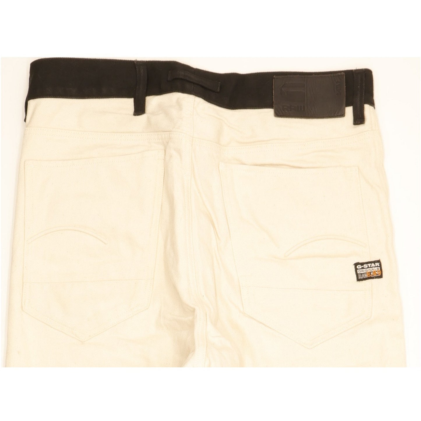 G-Star 5620 3D Men Beige Straight Regular Cropped Jeans W28 L28