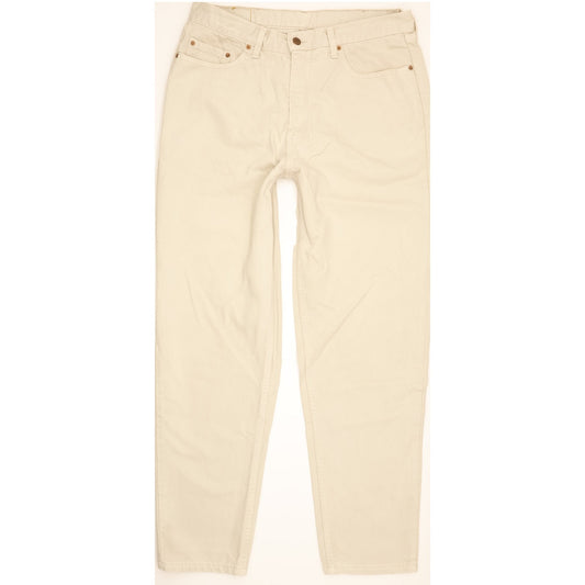 Levi's 626 Men Beige Tapered Regular Jeans W35 L31