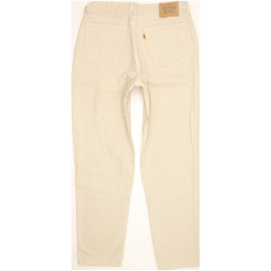 Levi's 626 Men Beige Tapered Regular Jeans W35 L31