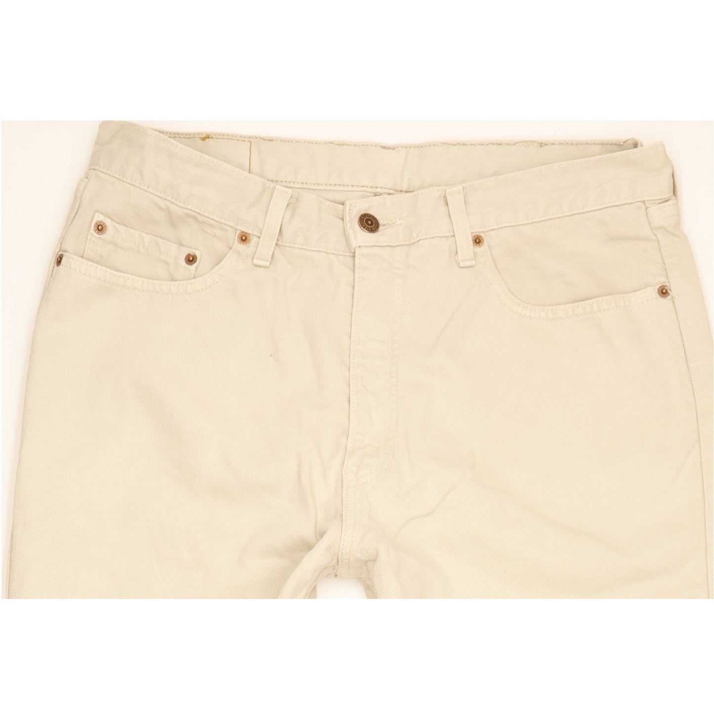 Levi's 626 Men Beige Tapered Regular Jeans W35 L31