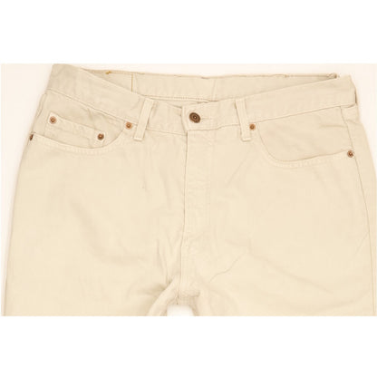 Levi's 626 Men Beige Tapered Regular Jeans W35 L31