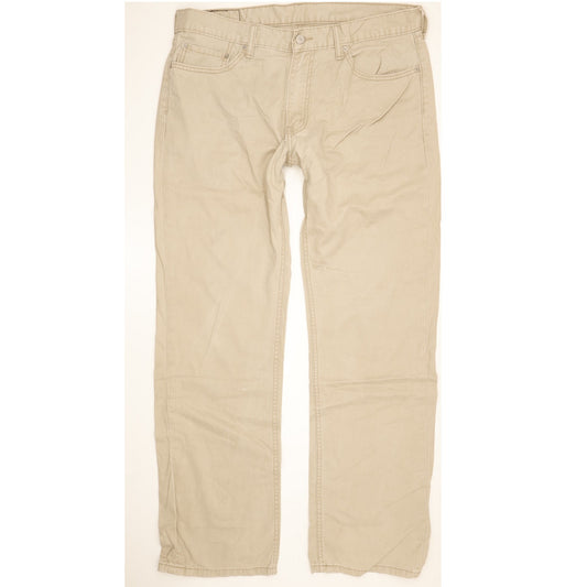 Levi's 559 Men Beige Straight Relaxed Jeans W36 L33