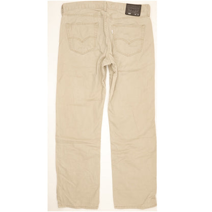 Levi's 559 Men Beige Straight Relaxed Jeans W36 L33