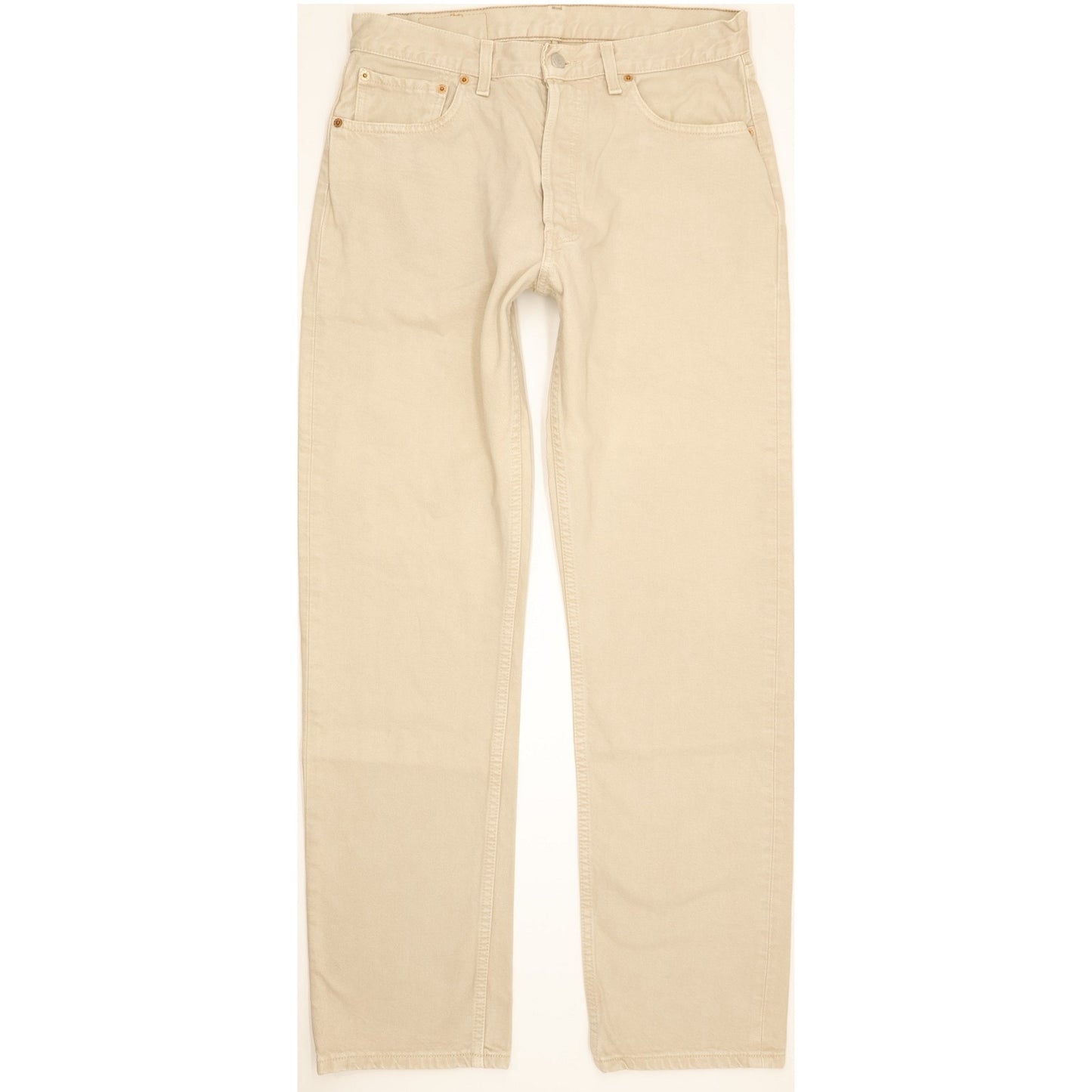 Levi's 517 Men Beige Straight Regular Jeans W34 L33