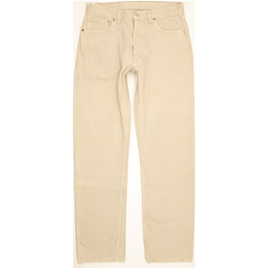 Levi's 517 Men Beige Straight Regular Jeans W34 L33