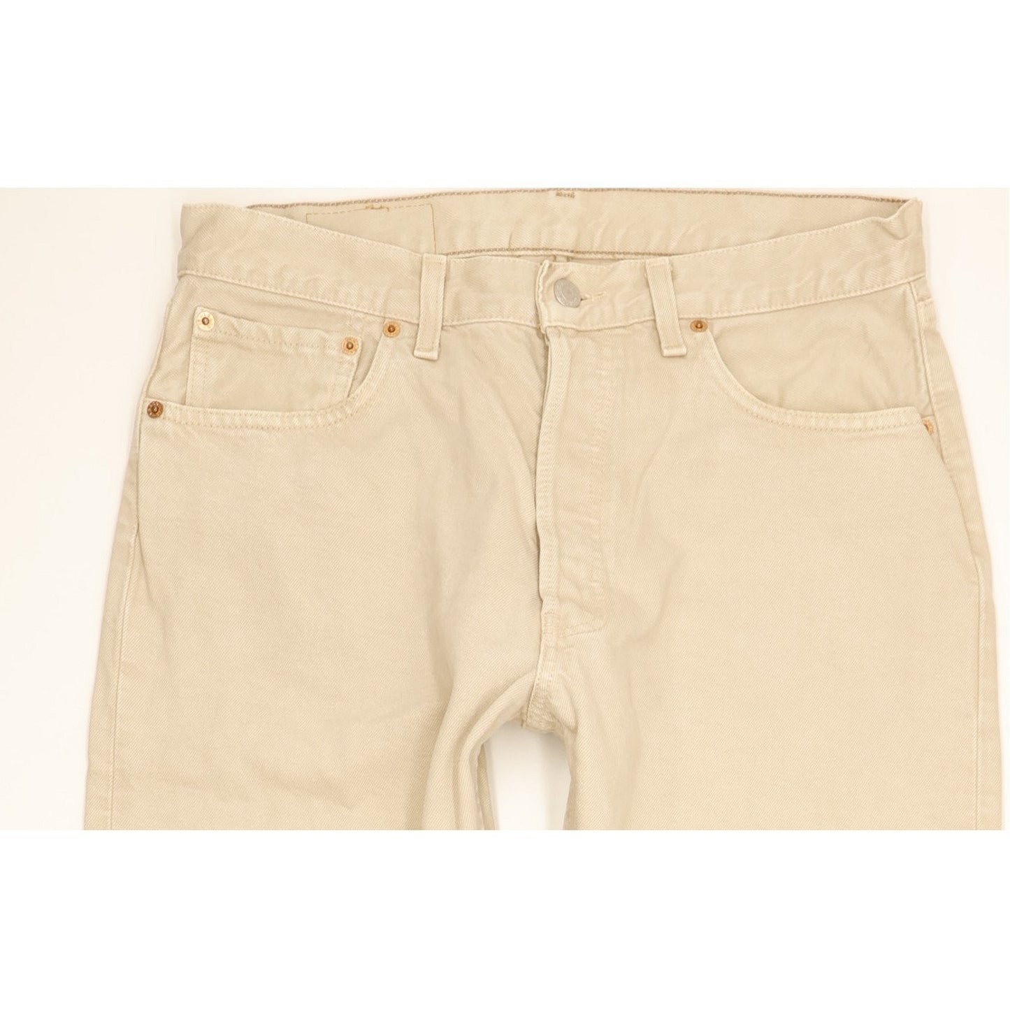 Levi's 517 Men Beige Straight Regular Jeans W34 L33