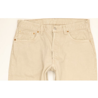 Levi's 517 Men Beige Straight Regular Jeans W34 L33
