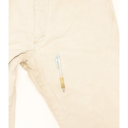 Wrangler Men Beige Straight Regular Stretch Jeans W38 L29
