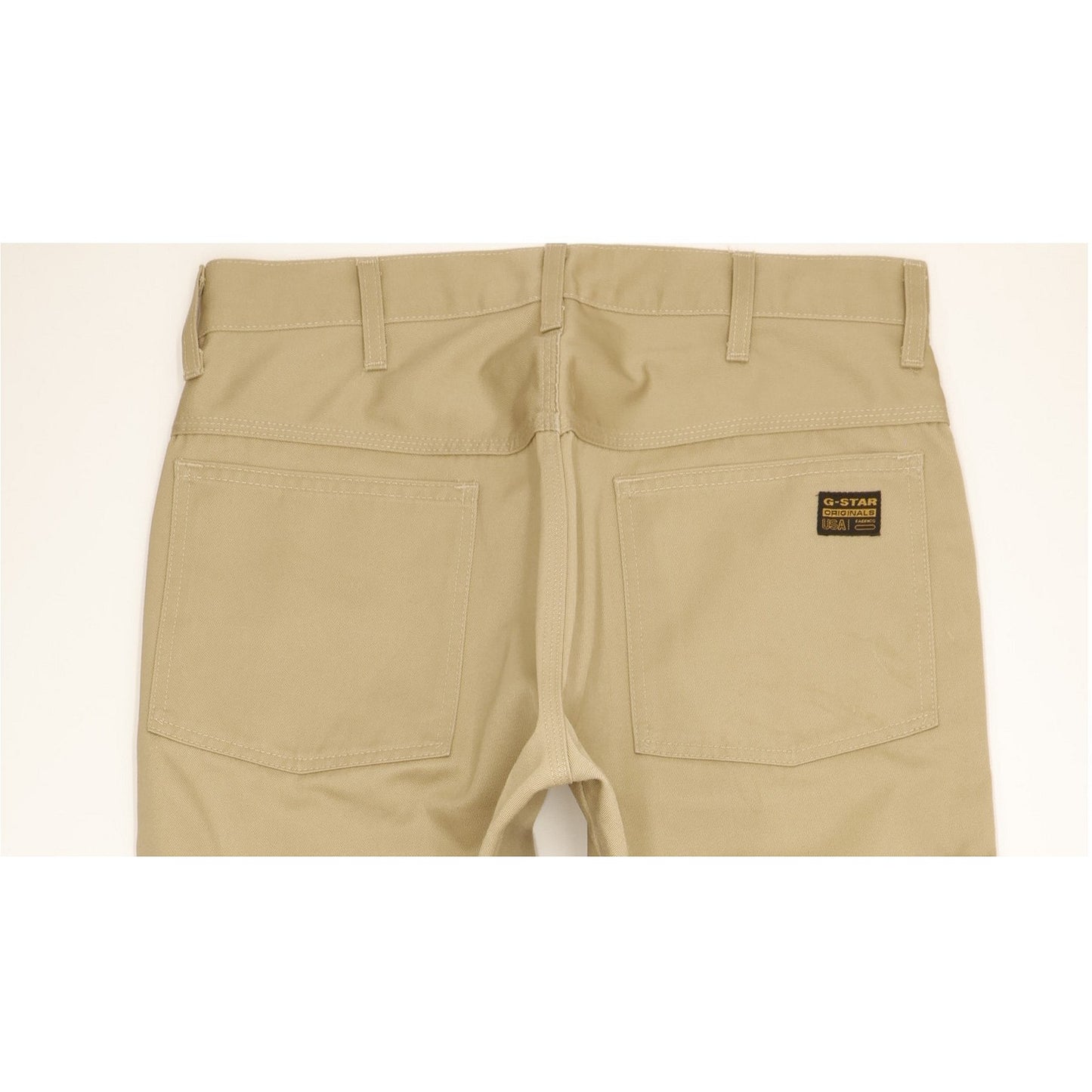G-Star Worker Men Beige Straight Regular Jeans W34 L34