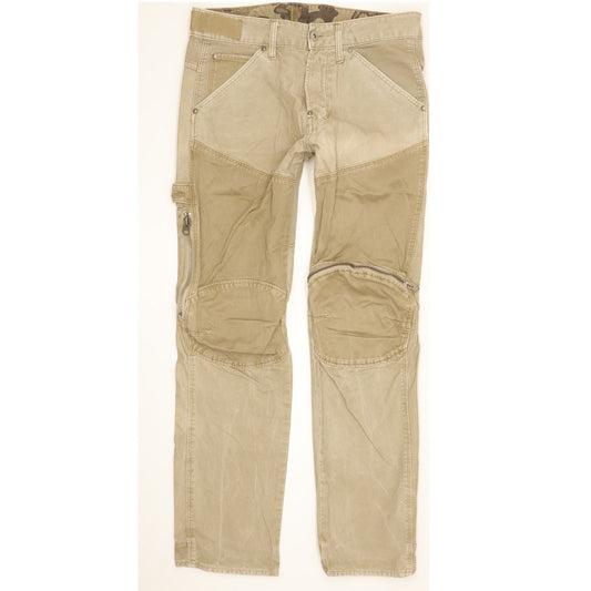 G-Star 5620 3D Men Beige Straight Regular Jeans W28 L30