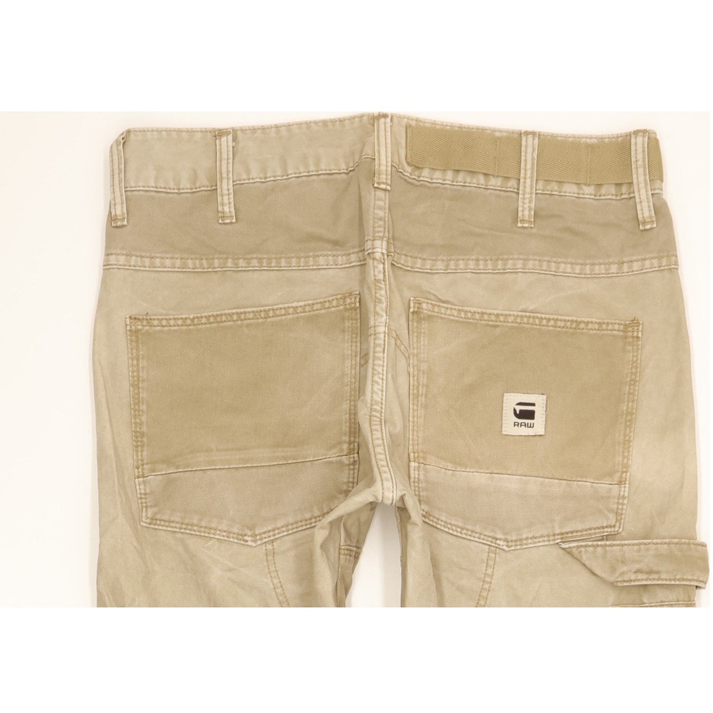 G-Star 5620 3D Men Beige Straight Regular Jeans W28 L30
