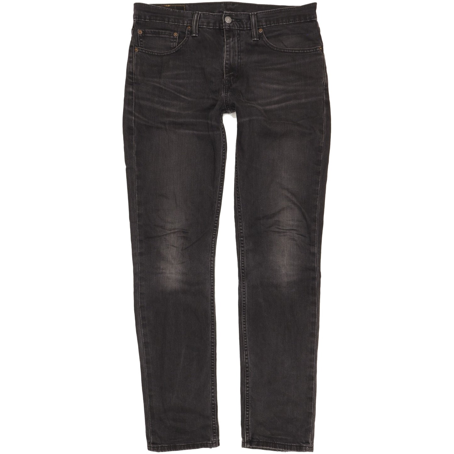Levi's 511 Men Black Straight Slim Stretch Jeans W33 L34