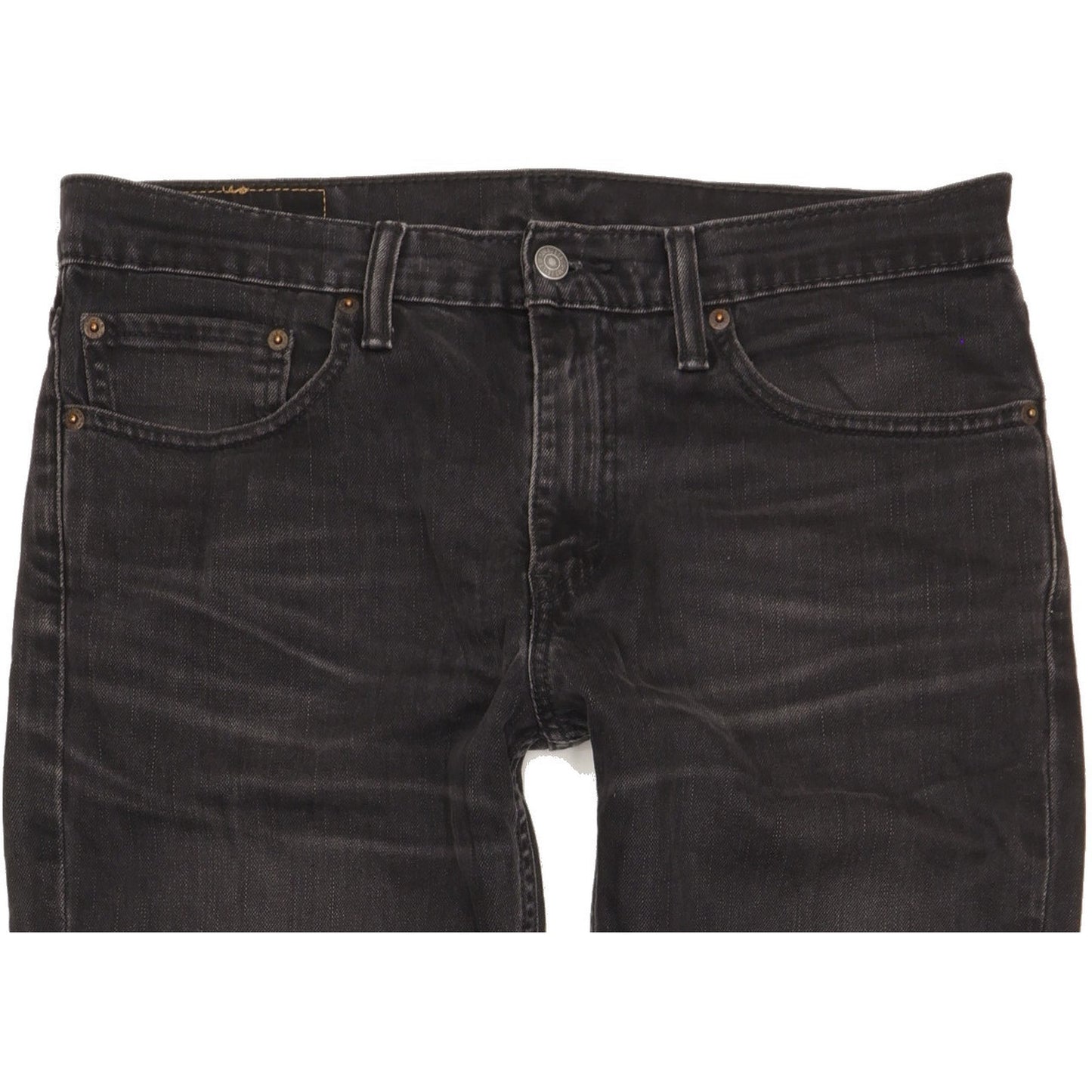 Levi's 511 Men Black Straight Slim Stretch Jeans W33 L34