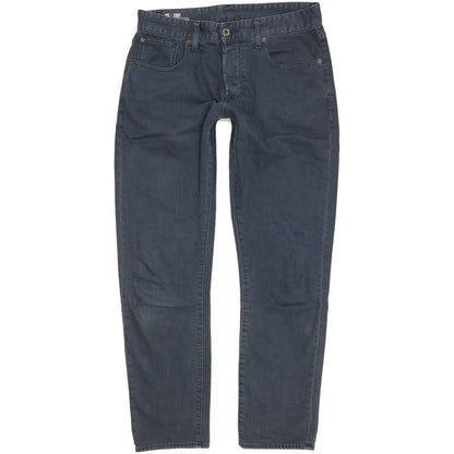 G-Star 3301 Men Blue Tapered Regular Stretch Jeans W32 L31