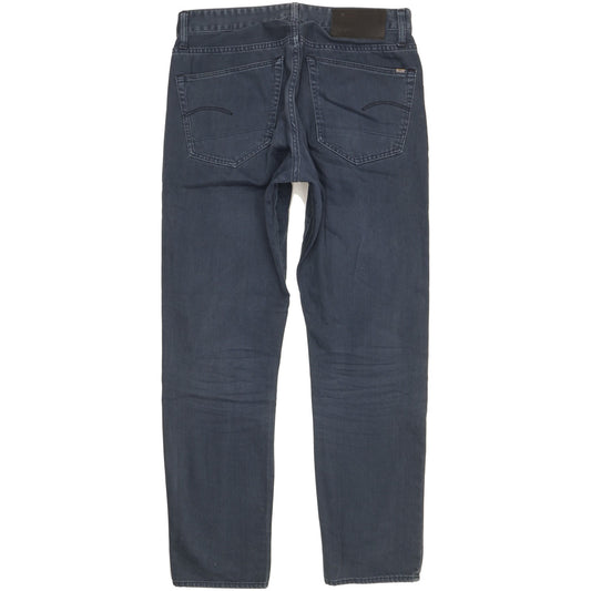 G-Star 3301 Men Blue Tapered Regular Stretch Jeans W32 L31