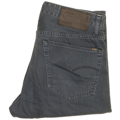 G-Star 3301 Men Blue Tapered Regular Stretch Jeans W32 L31