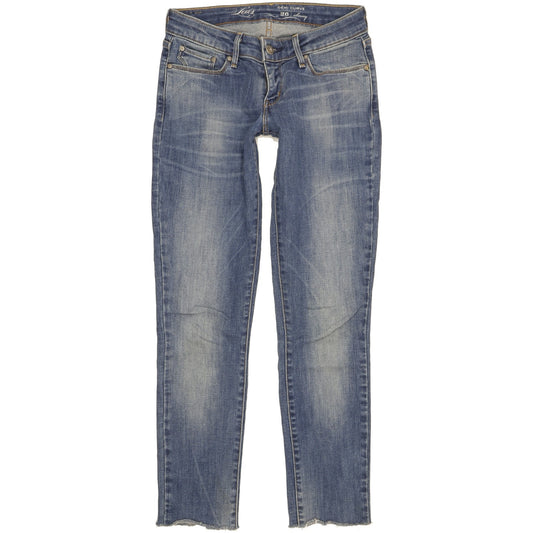 Levi's Demi Curve Women Blue Skinny Slim Stretch Jeans W26 L28