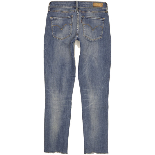 Levi's Demi Curve Women Blue Skinny Slim Stretch Jeans W26 L28
