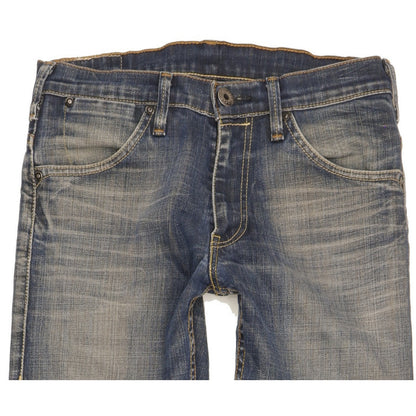 Levi's 504 Men Blue Straight Regular Stretch Jeans W30 L32