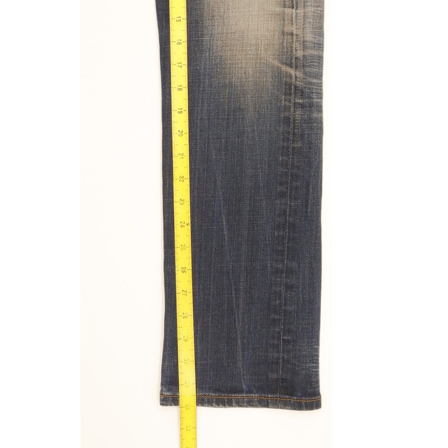 Levi's 504 Men Blue Straight Regular Stretch Jeans W30 L32