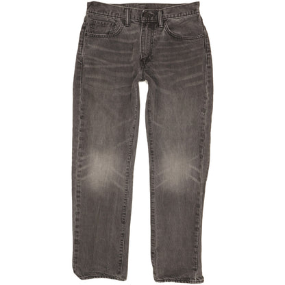 Levi's 505 Men Black Straight Regular Jeans W31 L29