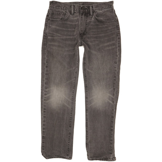 Levi's 505 Men Black Straight Regular Jeans W31 L29