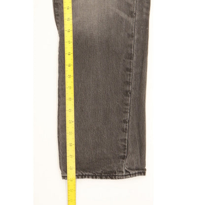 Levi's 505 Men Black Straight Regular Jeans W31 L29