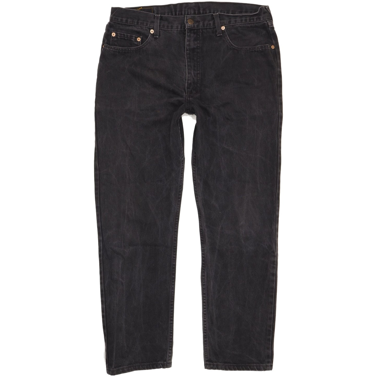 Levi's 615 Men Black Straight Regular Jeans W37 L29