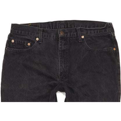 Levi's 615 Men Black Straight Regular Jeans W37 L29