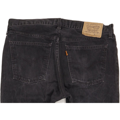 Levi's 615 Men Black Straight Regular Jeans W37 L29