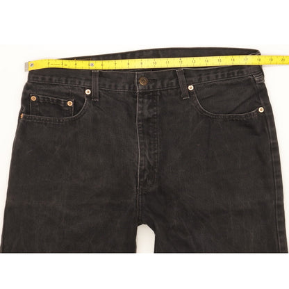 Levi's 615 Men Black Straight Regular Jeans W37 L29