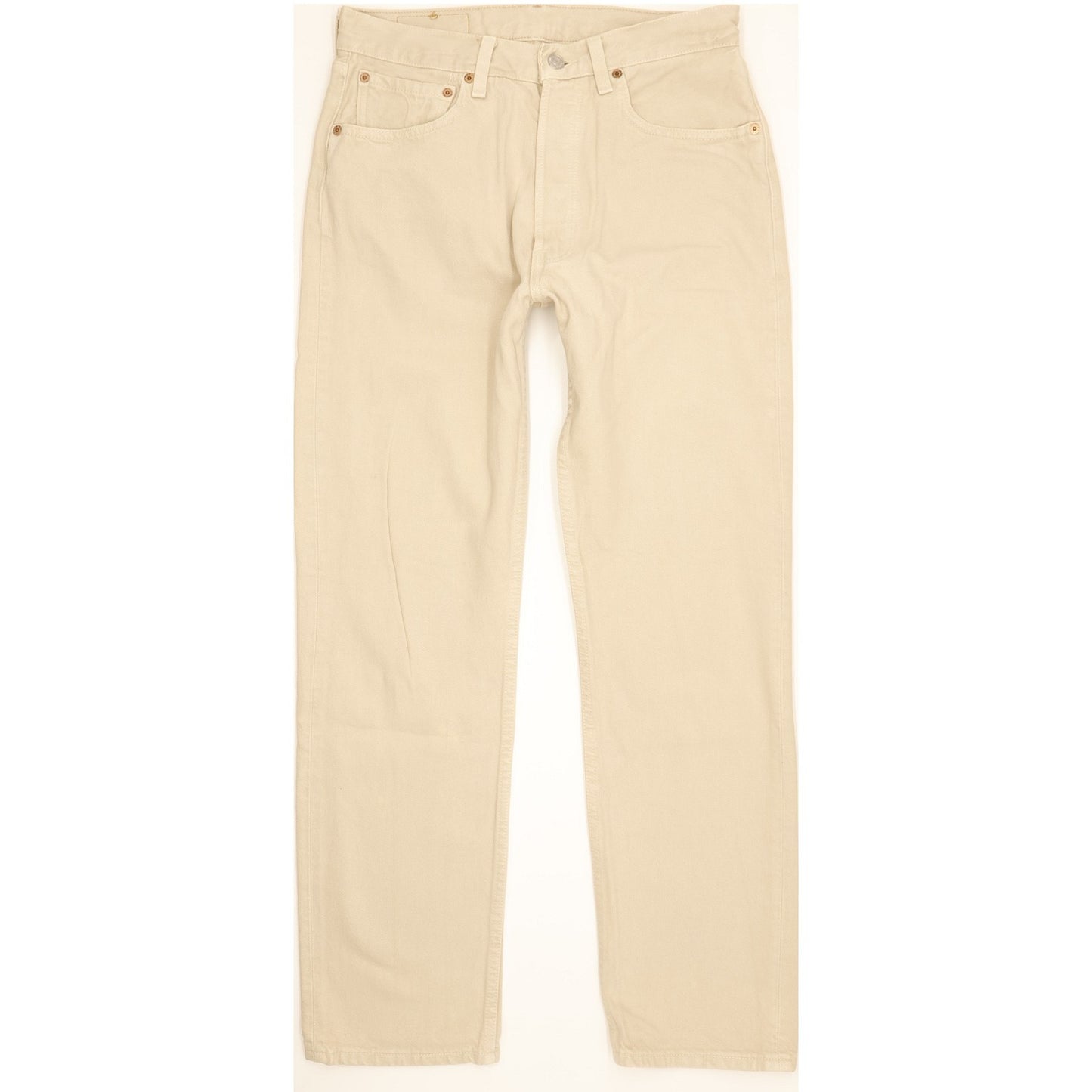 Levi's 501 Men Beige Straight Regular Jeans W31 L30