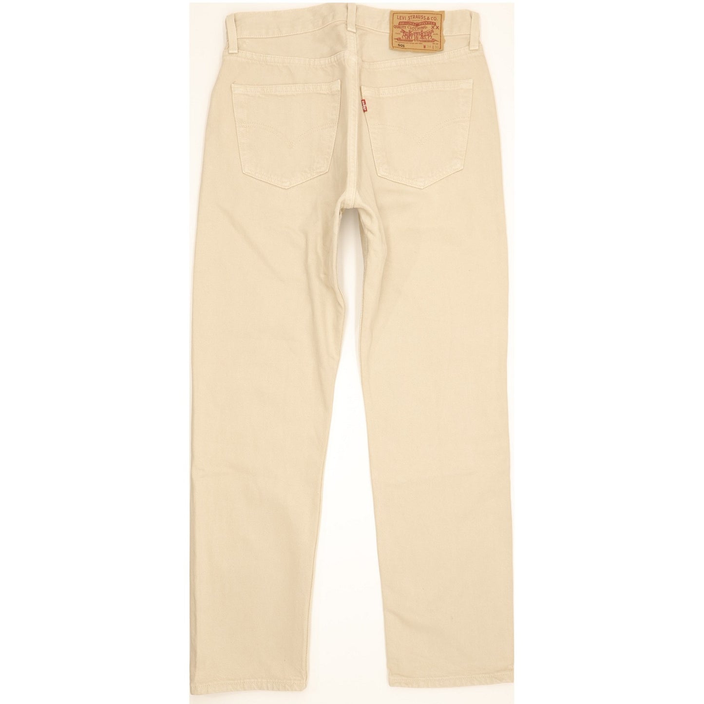 Levi's 501 Men Beige Straight Regular Jeans W31 L30