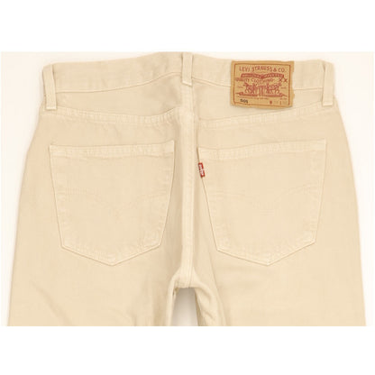Levi's 501 Men Beige Straight Regular Jeans W31 L30