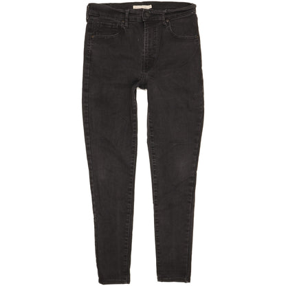 Levi's Mile Black Skinny Slim Stretch Jeans High Waisted W31 L29