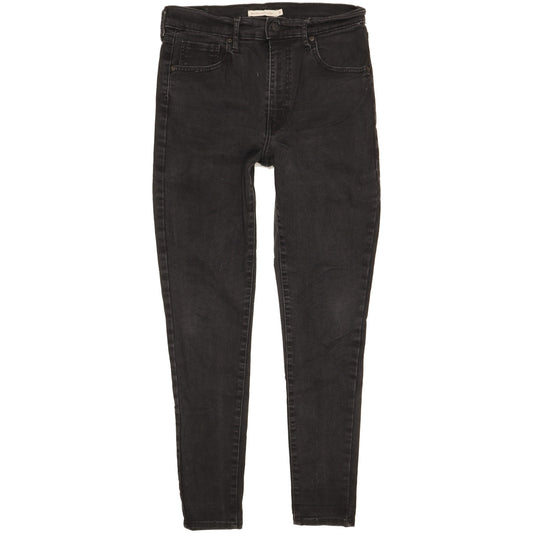 Levi's Mile Black Skinny Slim Stretch Jeans High Waisted W31 L29