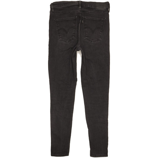 Levi's Mile Black Skinny Slim Stretch Jeans High Waisted W31 L29