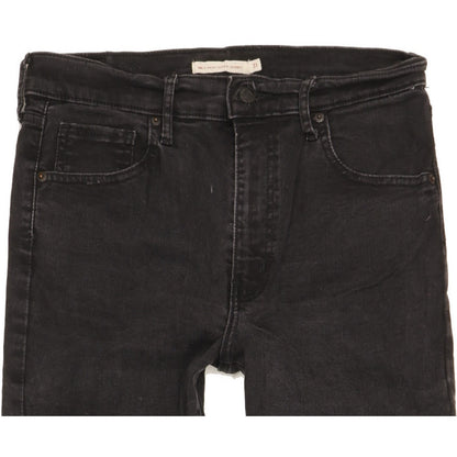 Levi's Mile Black Skinny Slim Stretch Jeans High Waisted W31 L29