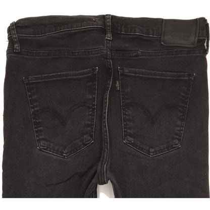 Levi's Mile Black Skinny Slim Stretch Jeans High Waisted W31 L29