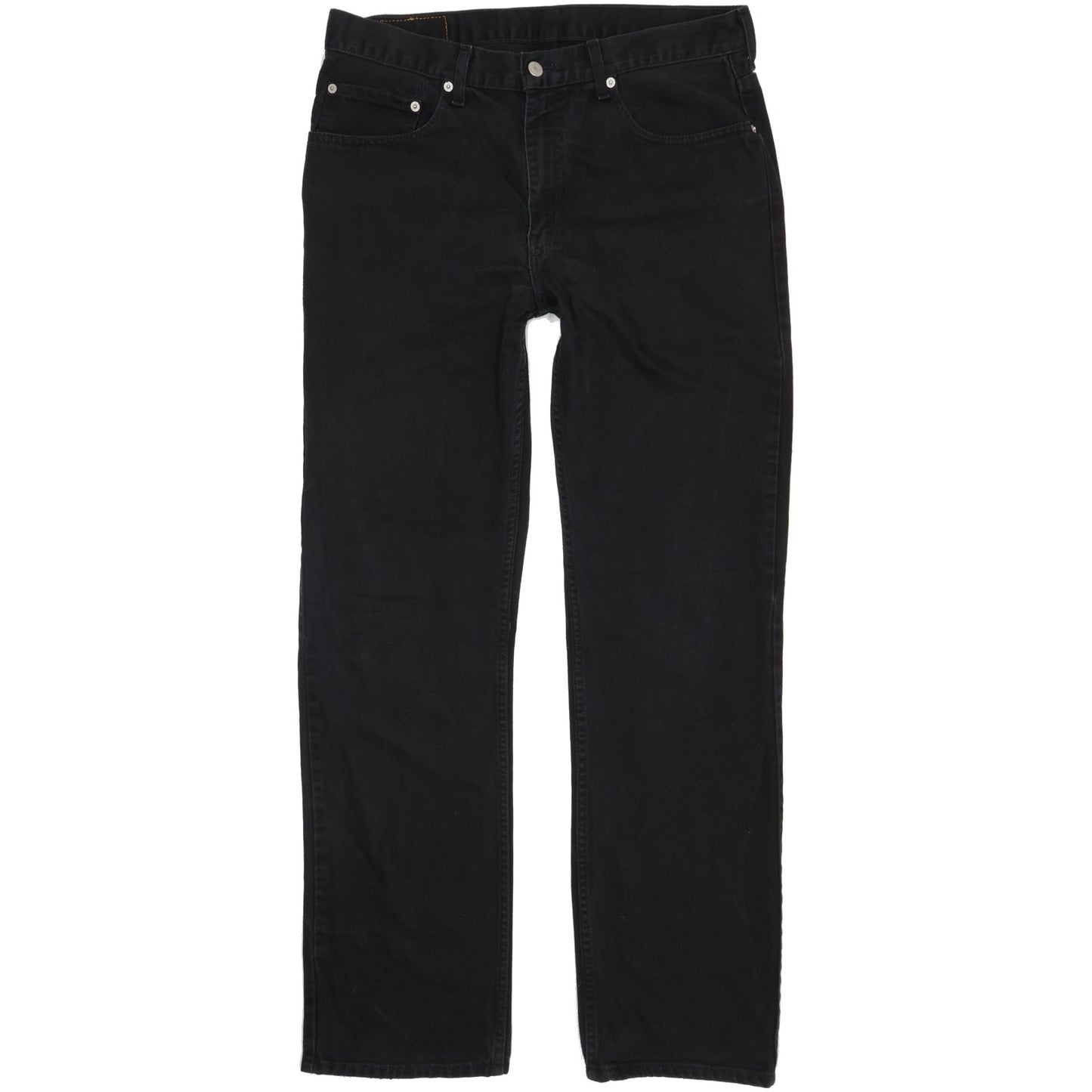 Levi's 752 Men Black Straight Regular Jeans W36 L34